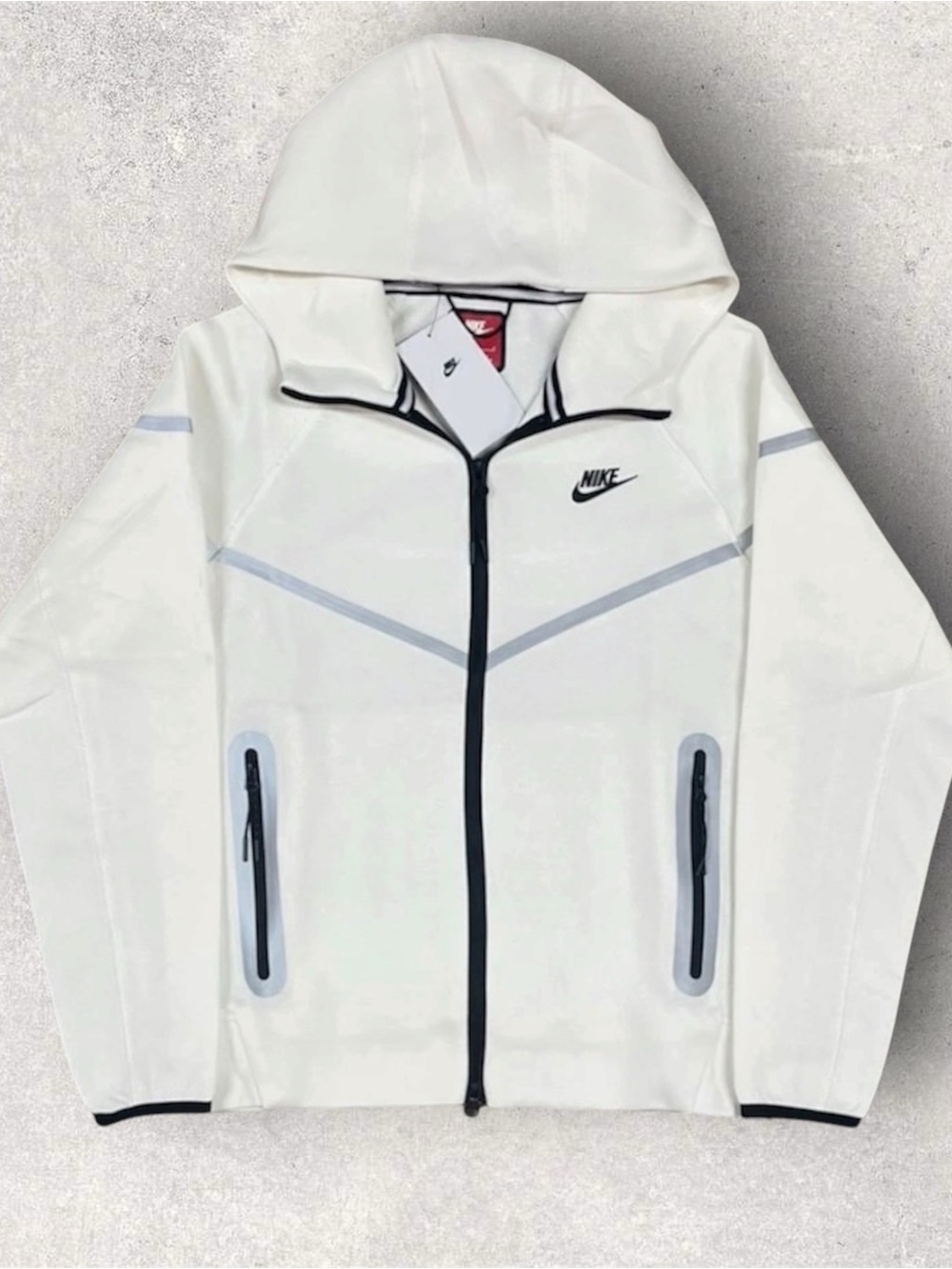 Nike Tech Fleece Hoodie White New Gen Men’s Size’s